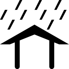 Map Shelter Simple Line Art Svg, Free Vectors File